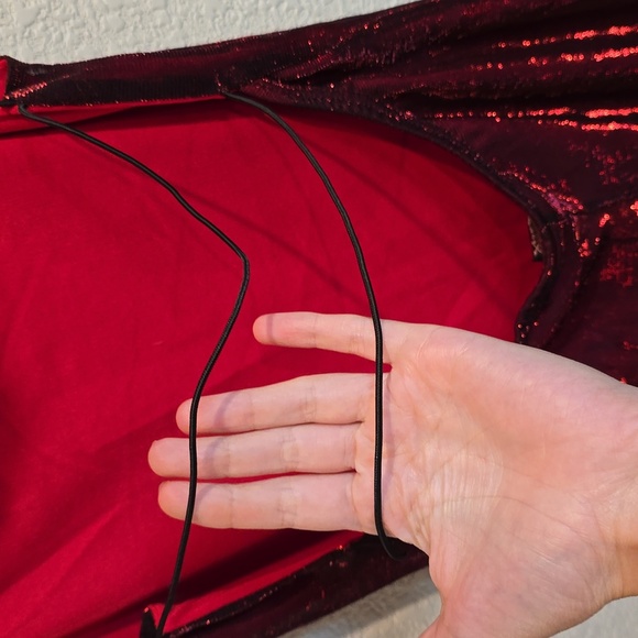 Formula X Elegant Wine Red Slip Dress - Picture 4 of 7